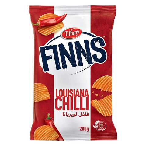 Finns Chips Louisiana Chilli 200Gm