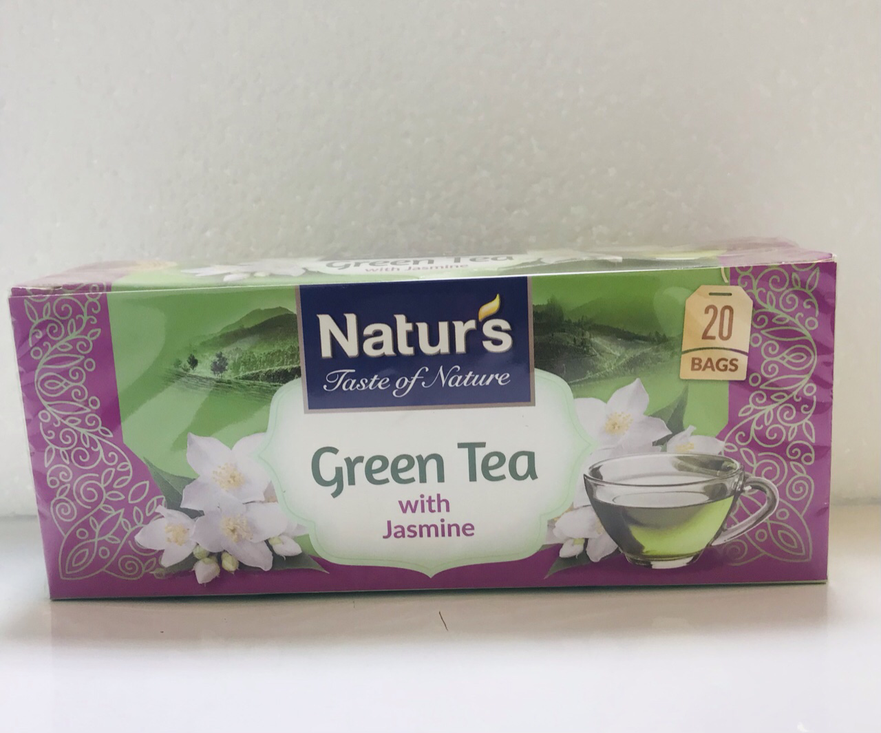 Naturs Green Tea With Jasmin 40Gm