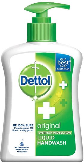 Dettol Original Liquid Handwash 200 ml + FREE 2x175ml Refill Pack