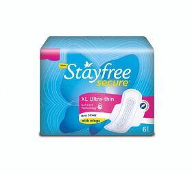 Stayfree Secure XL Ultra Thin 6 packs