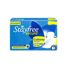 Stayfree Secure Cottony Soft Cover 7 packs