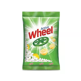 Active Wheel 2 in 1 Detergent Washing Powder 1 kg