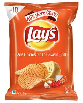 Lays West Indies Hot and Sweet Chilli 28 gm