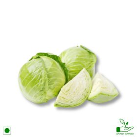 Cabbage (1 piece), 600-800 gms