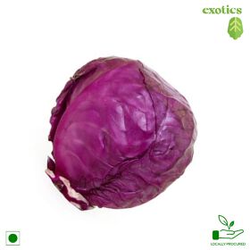 Exotic Purple Cabbage, 1 piece (600-800 gm)