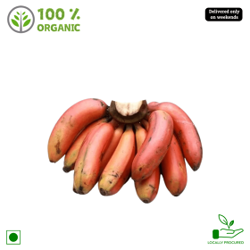 Organic Red Banana / ChenKadali