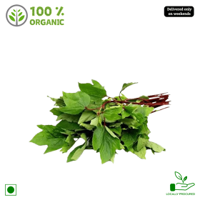 Organic Pundi Soppu / Gongura Leaves, 1 bundle