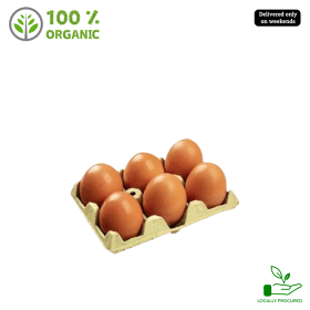 Organic Egg/ Motte, 1 Piece