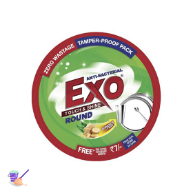 Exo Touch and Shine Round Dishwash Bar 250 gm