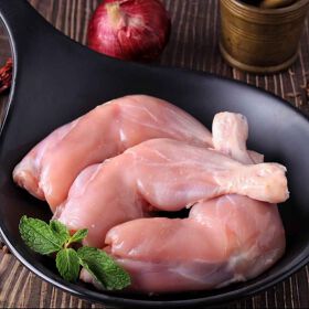 Chicken Whole Leg (Without Skin)| 2 pieces | 400-500 gm
