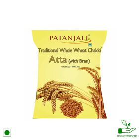 Patanjali Traditional Whole Wheat Chakki Atta (With Bran) 1 kg