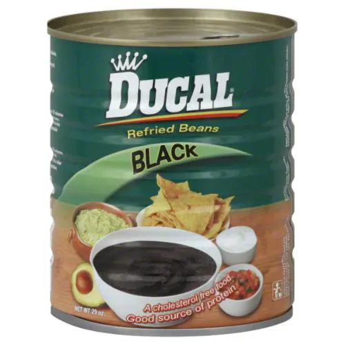 Ducal Black Refried Bea   12/29oz