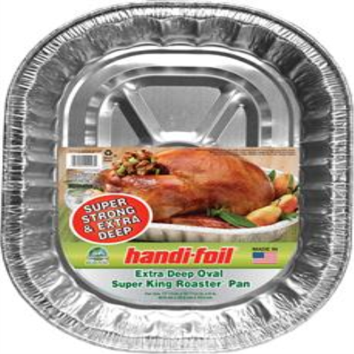 Eco Foil OVAL Roaster Pan (Aluminio Horno)   9ct