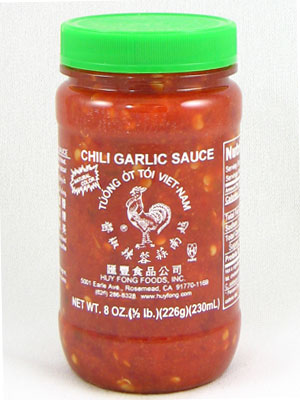 Huy Fong Chili Garlic Sauce  (Gallo)     24/8oz