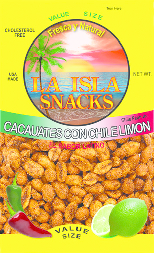 Island Snack Chile Peanut     6/7.5 Oz