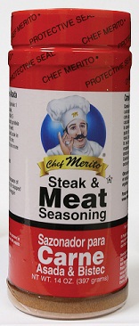 Chef Merito Meat Seasoning   12/14oz