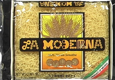 La Moderna Vermicelli (Fideo Delgado)   20/7oz