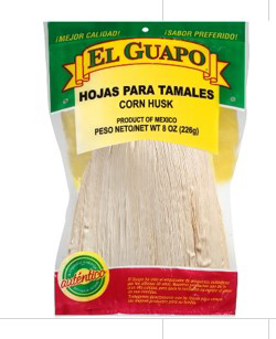 El Guapo Corn Husks      12/8oz