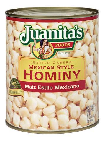 Juanitas Mexican Hominy   6/105oz