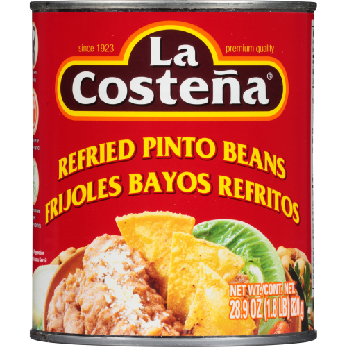 La Costena Refried Pinto   12/28.9Oz