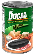 Goya Ducal Black Refried Beans  24/15oz