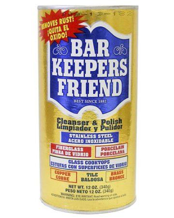 Bar Keeper Cleaner Polish Powder   12/12oz