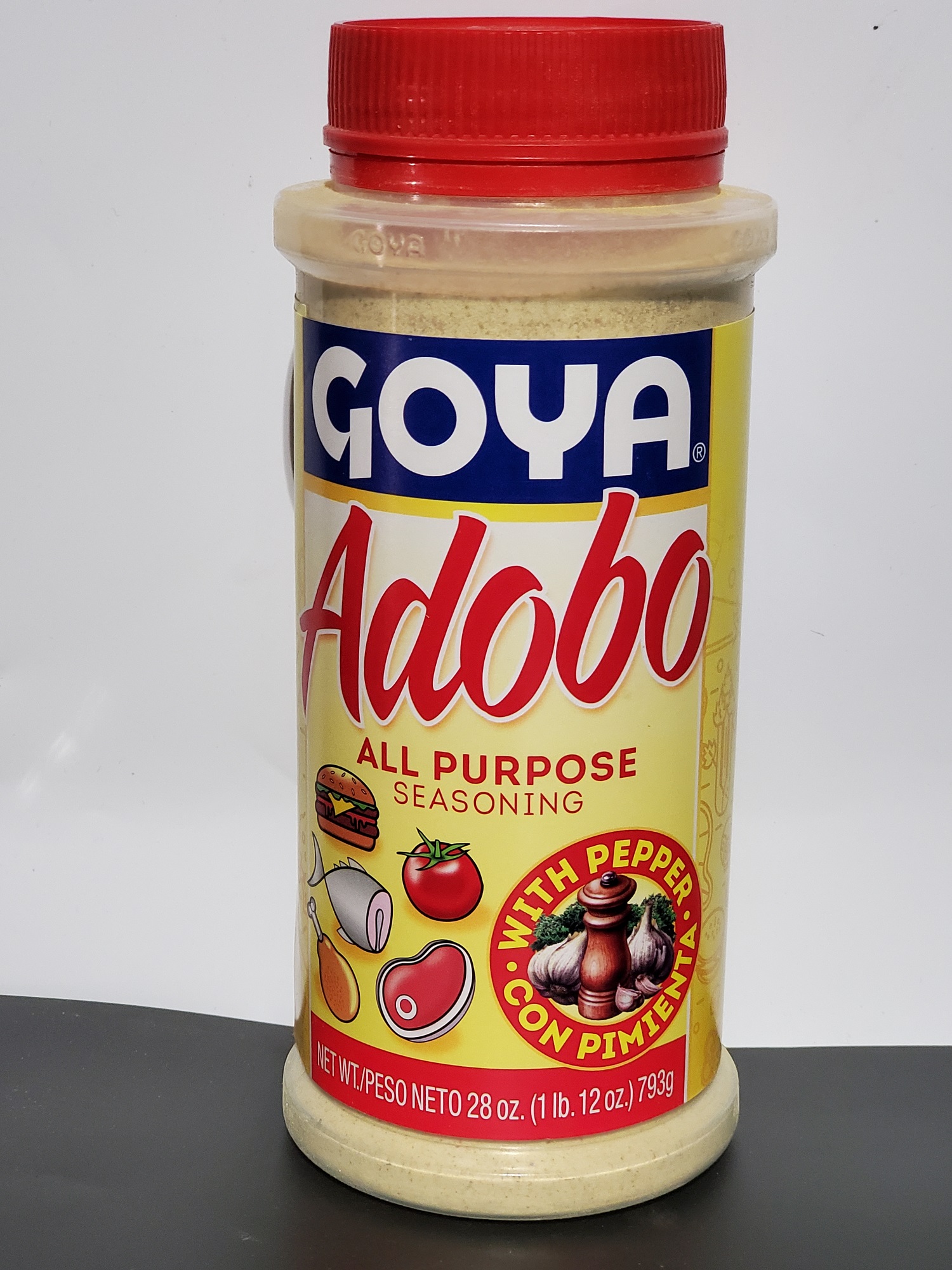 Goya Adobo Con Pimienta 12 28oz 793gm