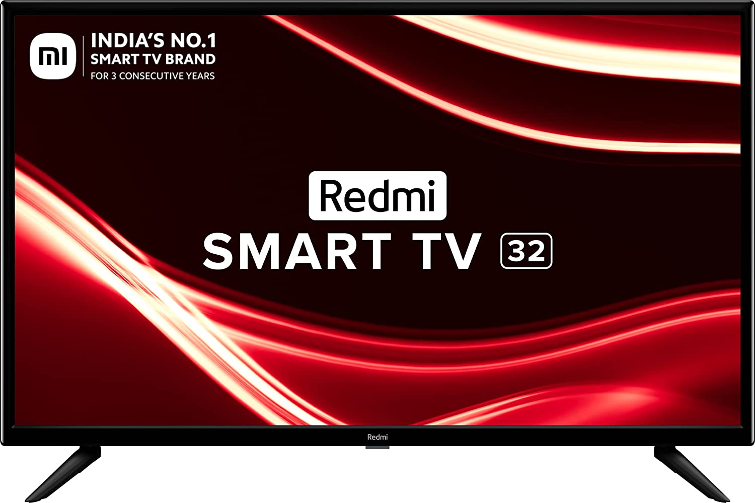 Redmi 80 cm (32 inches) HD Ready Smart LED TV (L32M6-RA Black) LED