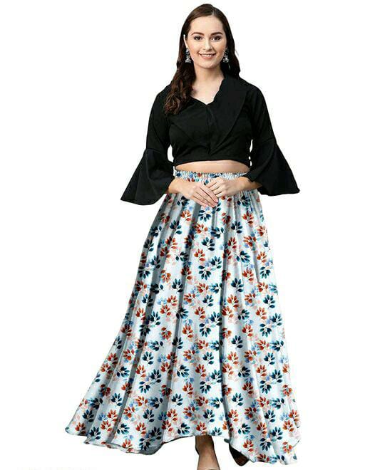 Trendy Elegant Women Skirt And Tops 