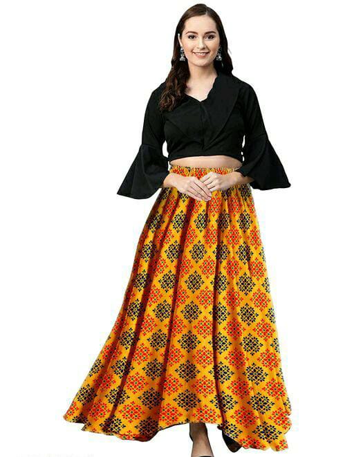 Trendy Elegant Women Skirt And Tops 