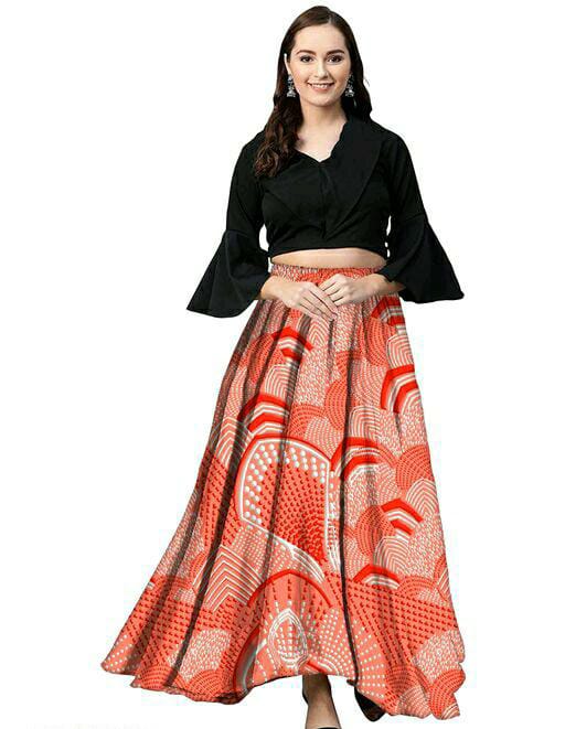 Trendy Elegant Women Skirt And Tops 