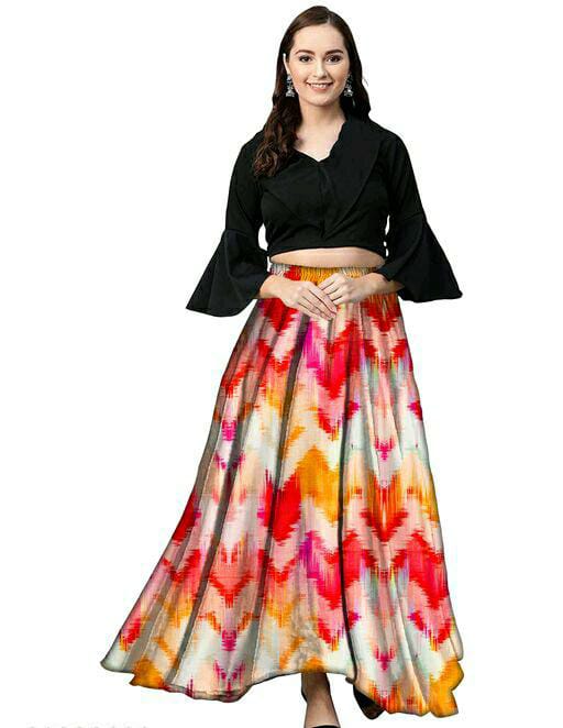 Trendy Elegant Women Skirt And Tops 
