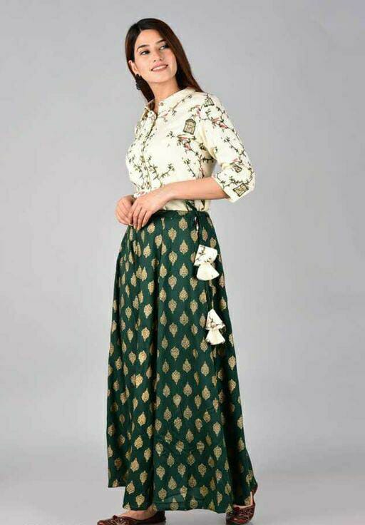 Trendy Fashionista Women Ethnic Skirts and Tops