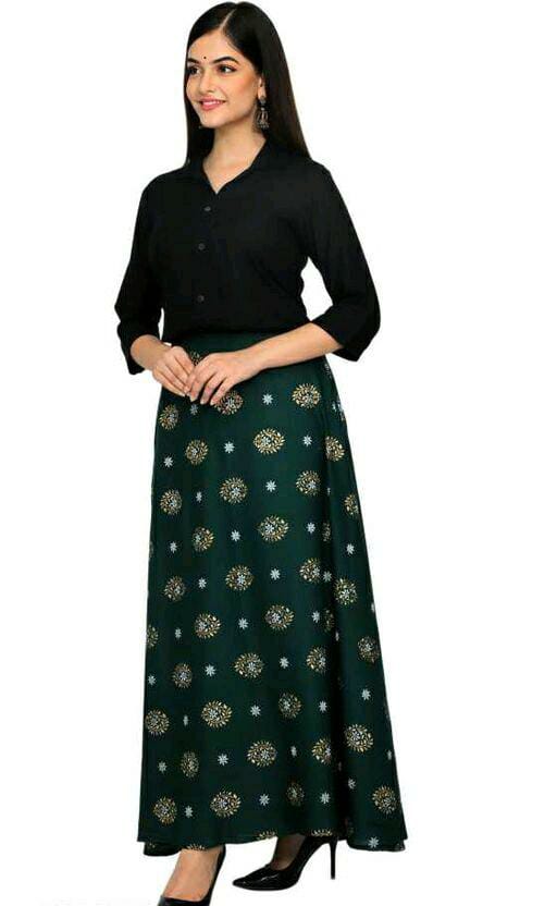 Trendy Fashionista Women Ethnic Skirts and Tops 