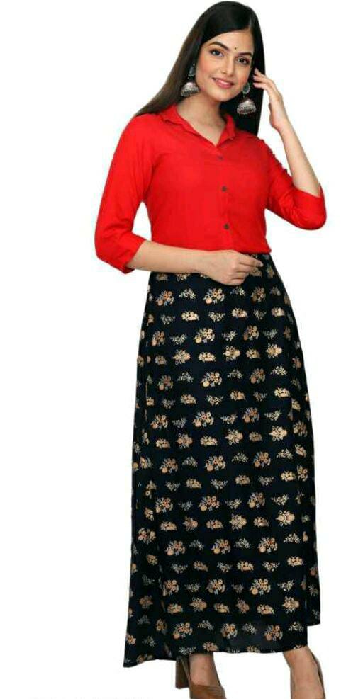 Trendy Fashionista Women Ethnic Skirts and Tops