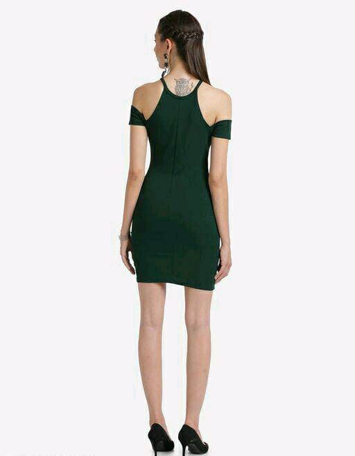 OFF SHOULDER BODYCON DRESS 
