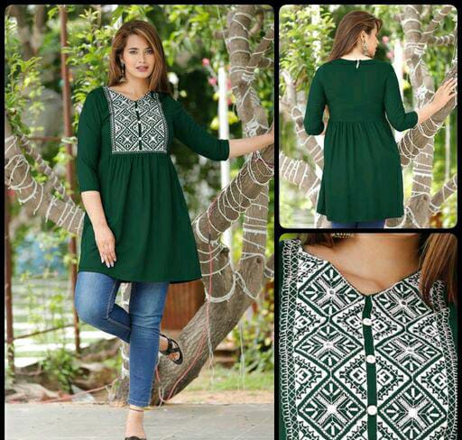 Women's and Girl's Rayon Top & Tunics