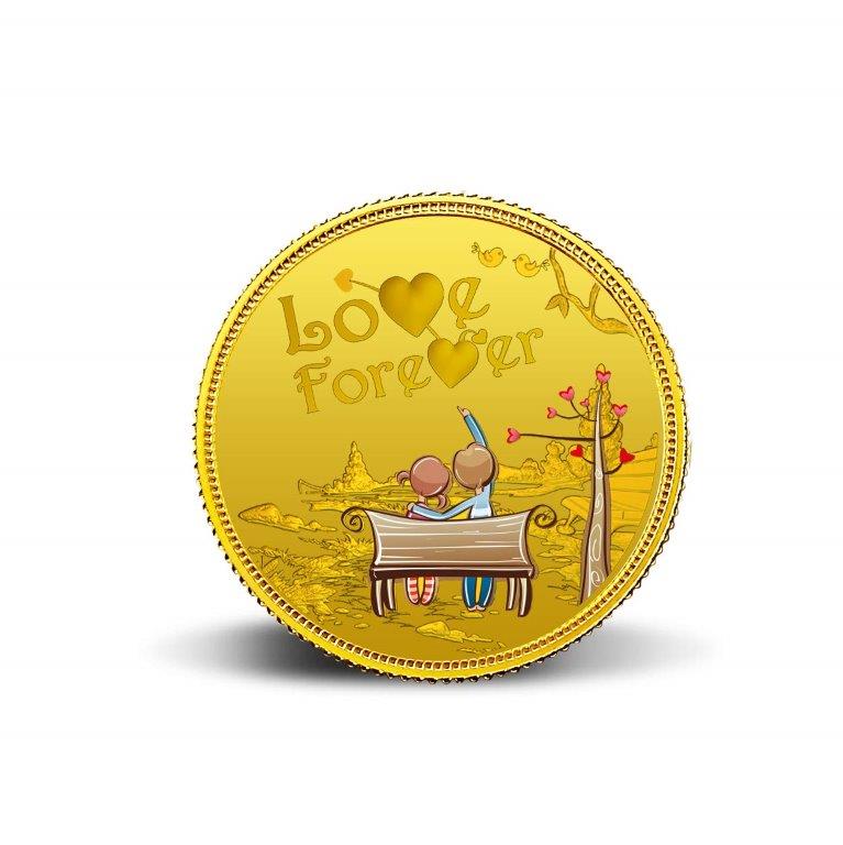 MMTC-PAMP Love Forever 24k (999.9) 5 gm Gold Coin