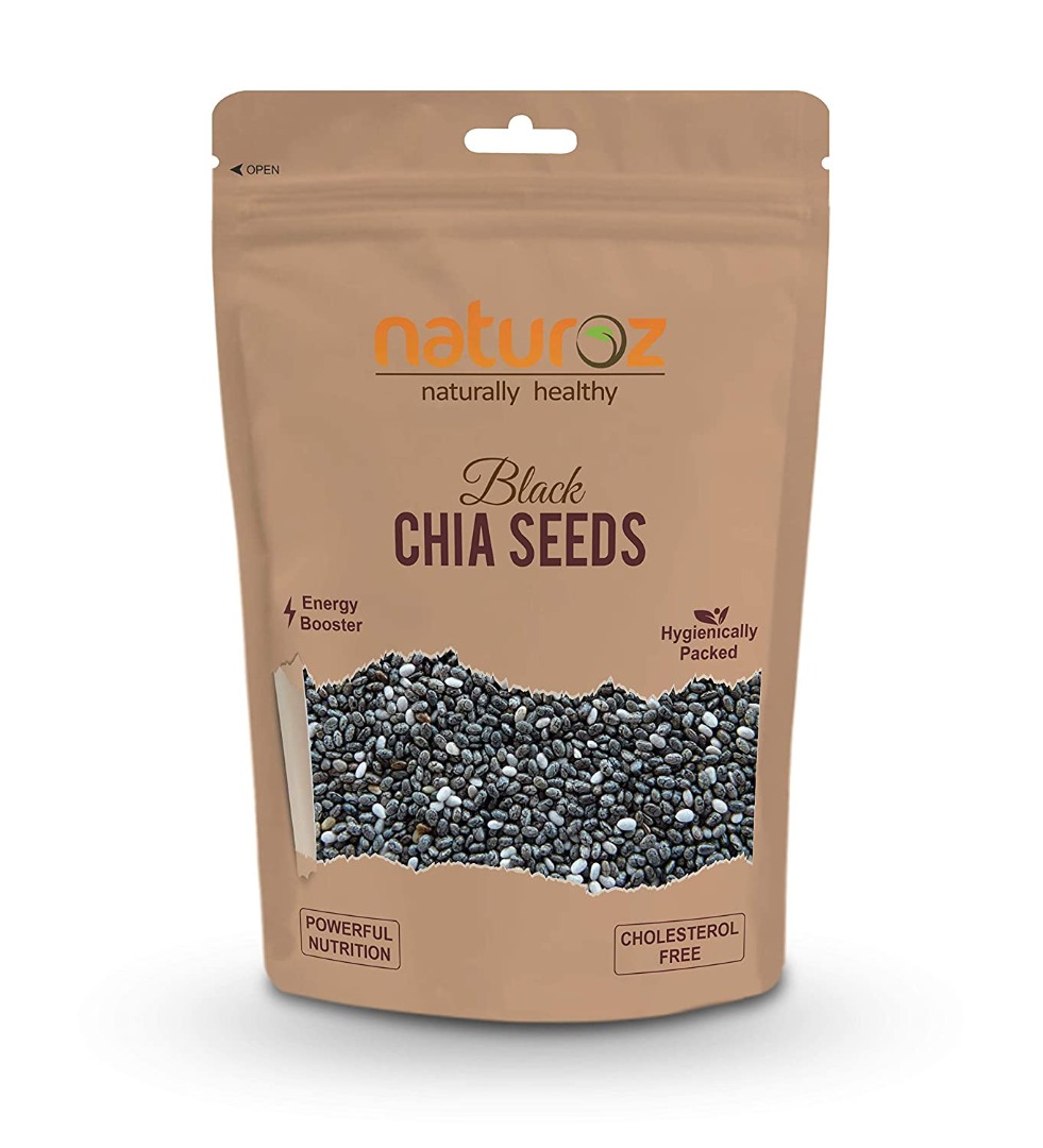 NATUROZ BLACK CHIA SEEDS 500 G