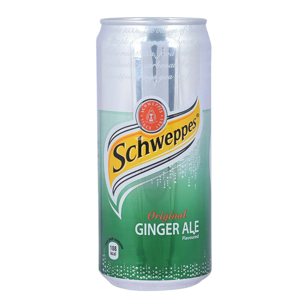 SCHWEPPES GINGER ALE CAN 300 ML PK24