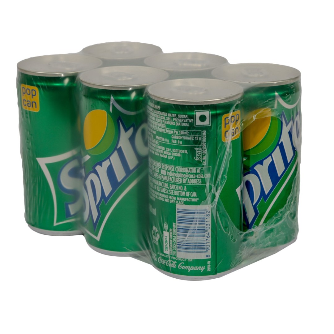 SPRITE POP CAN 180 ML PK36