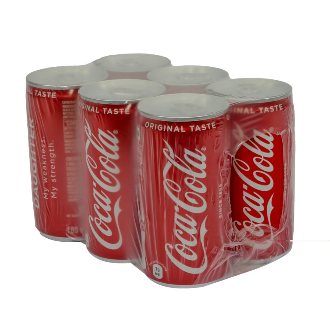 COCA COLA POP CAN 180 ML PK36