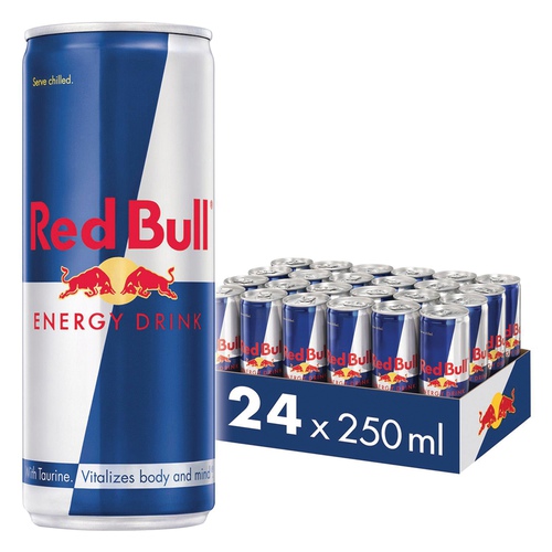 RED BULL ENERGY DRINK 250 ML PK24