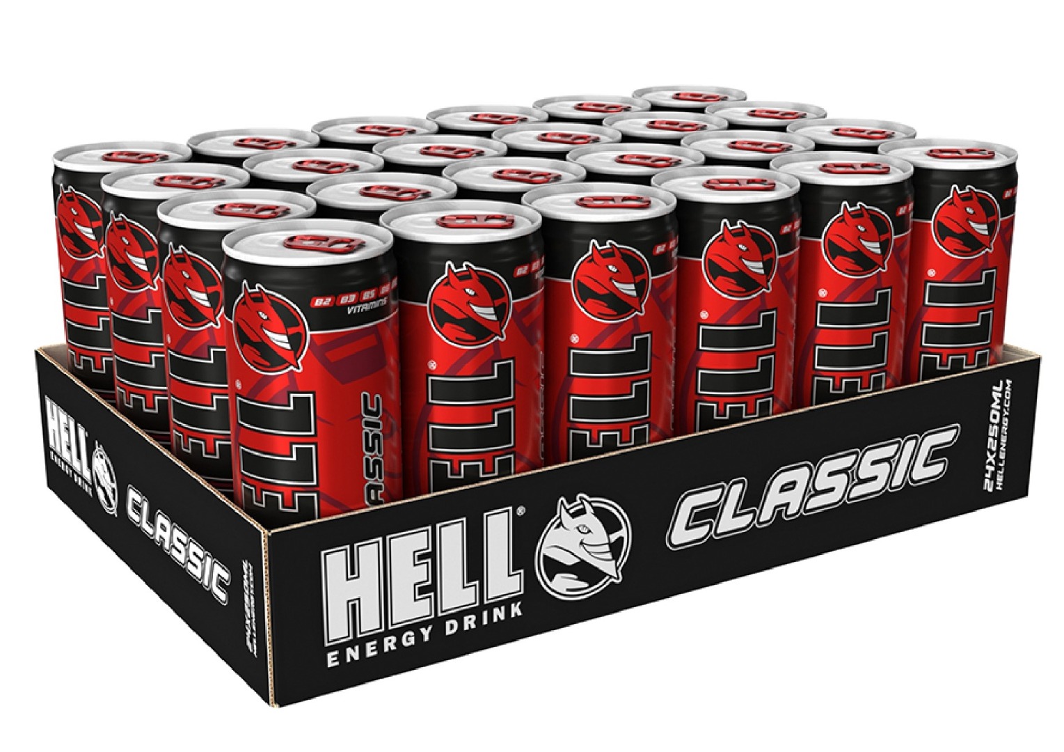 HELL ENERGY DRINK CAN 250 ML PK24 