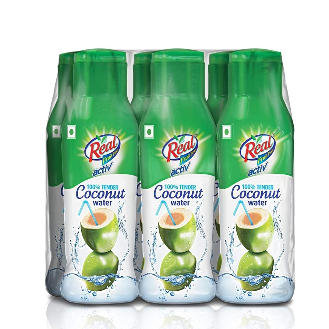 REAL ACTIVE COCONUT WATER 200 ML PK6