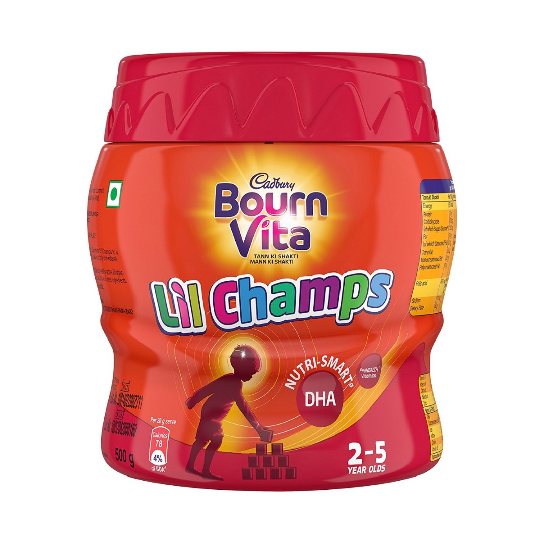 CADBURY BOURNVITA LITTLE CHAMP JAR 500 G