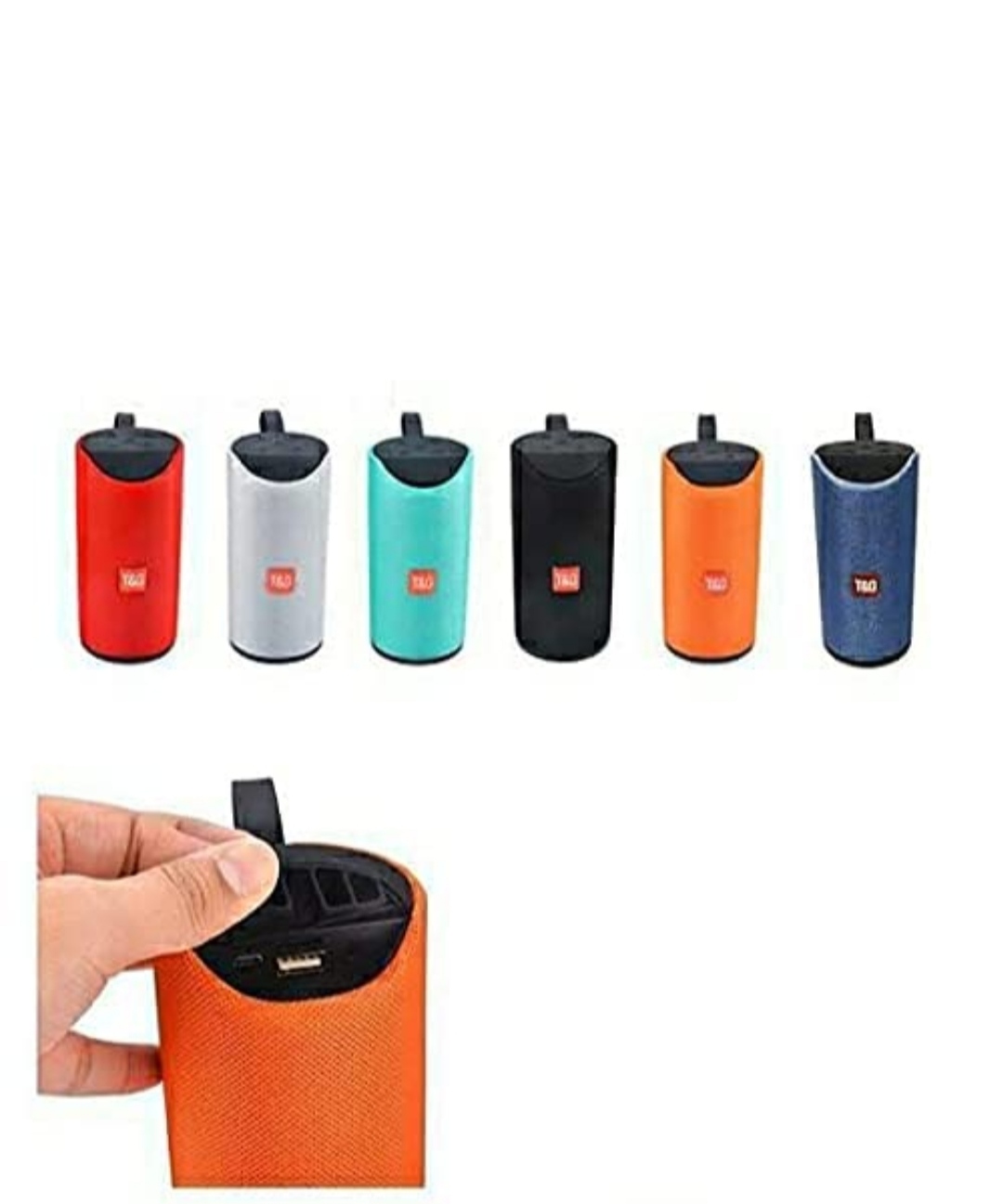 Bhrata Super Bass Splashproof TG 113 Bluetooth Speaker Best Sound Quality Playing with Mobile/Tablet/Laptop/AUX/Memory Card/Pan Drive/FM