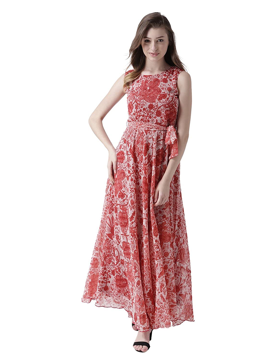 MsFQ Women's A-Line Maxi Dress