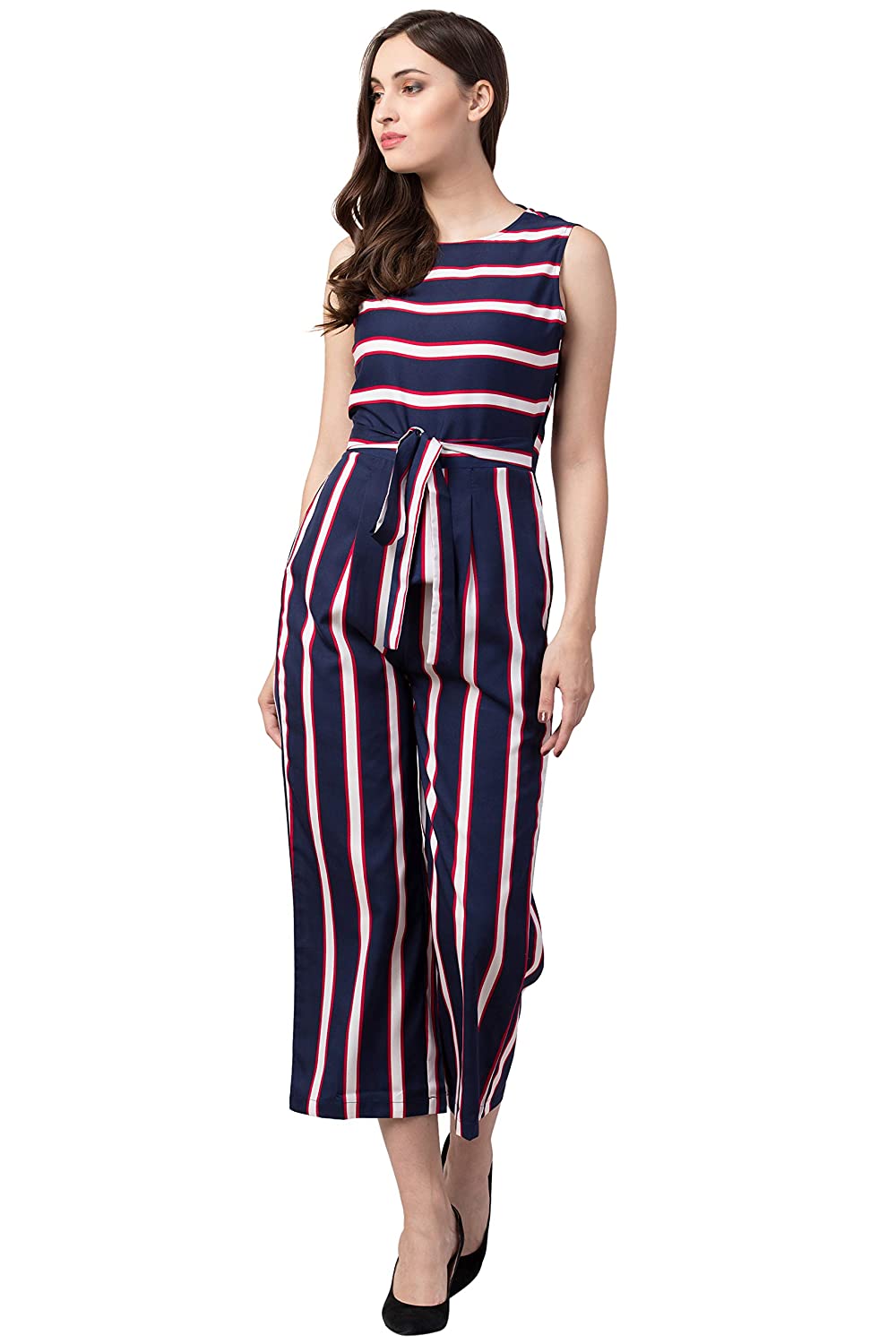 Slenor Striped Women's Jumpsuit