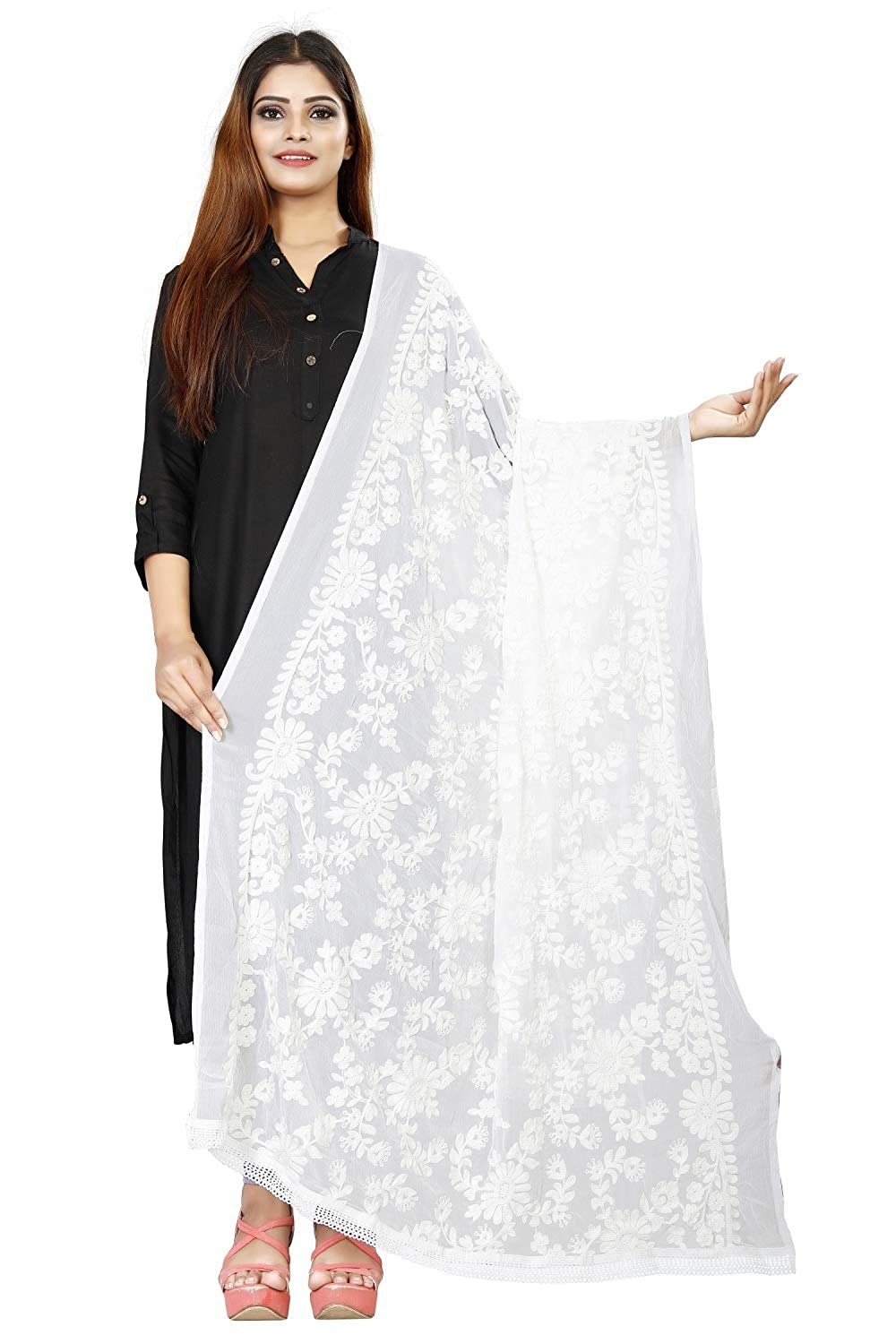 AvniNAnvi Embroidered Dupatta For Women